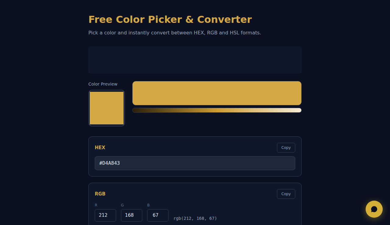 Sélecteur et convertisseur de couleurs gratuit - S.C.A.L.A.