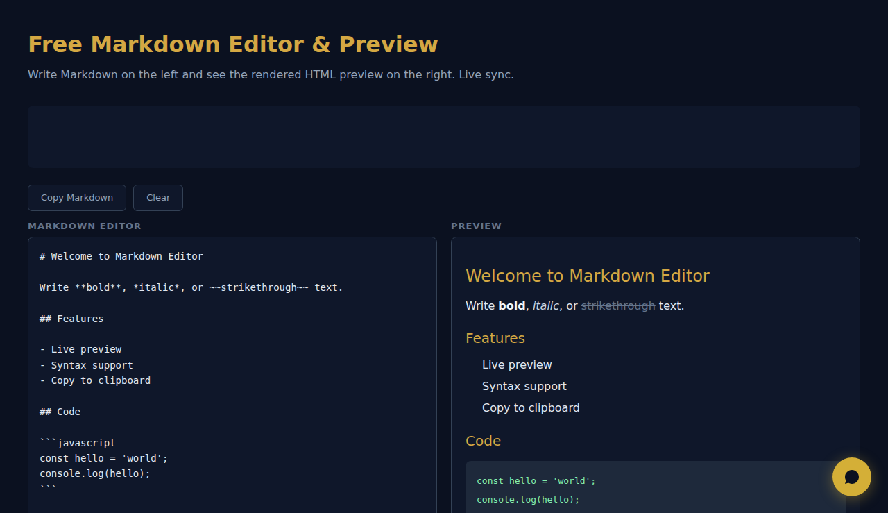 Editor Markdown Gratis - S.C.A.L.A.