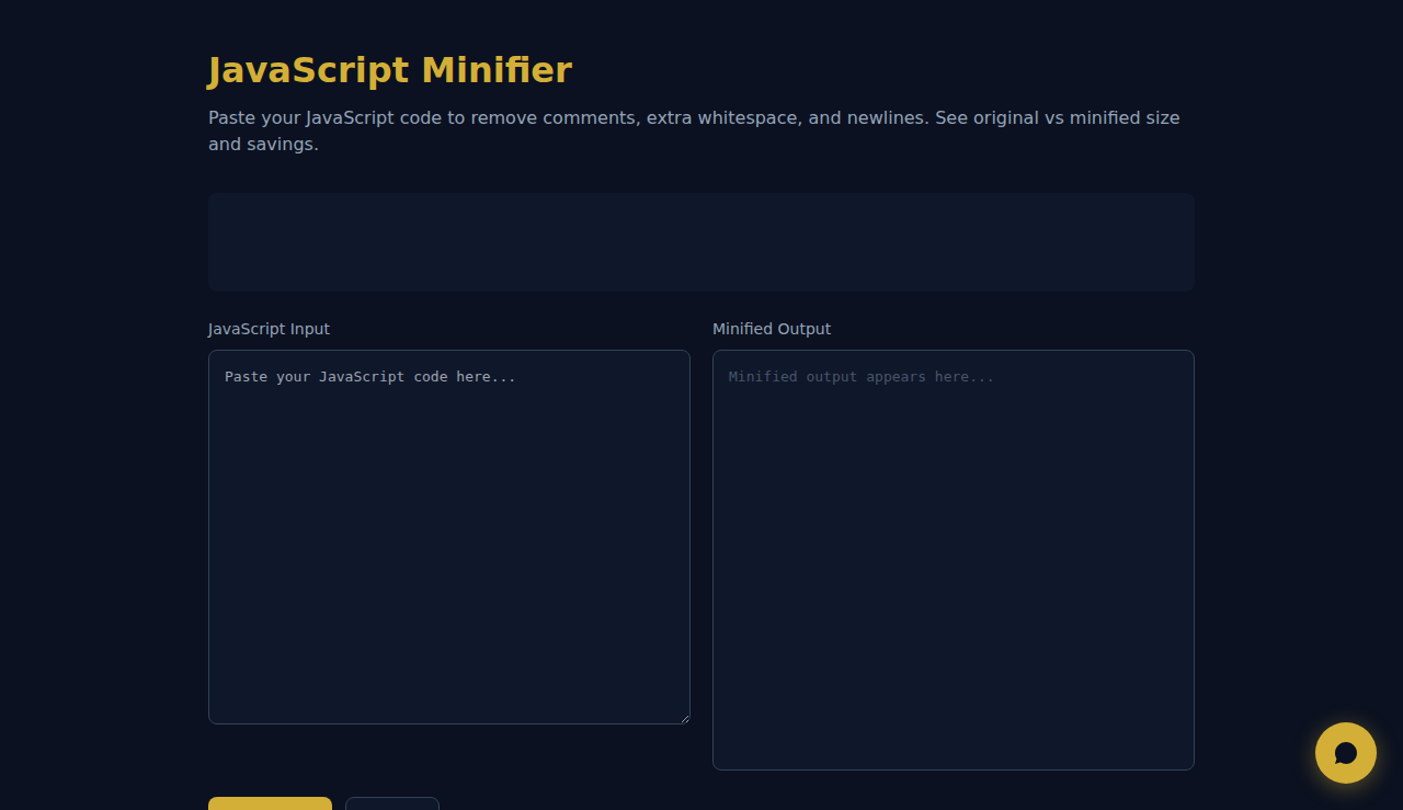 Minificatore JavaScript - S.C.A.L.A.